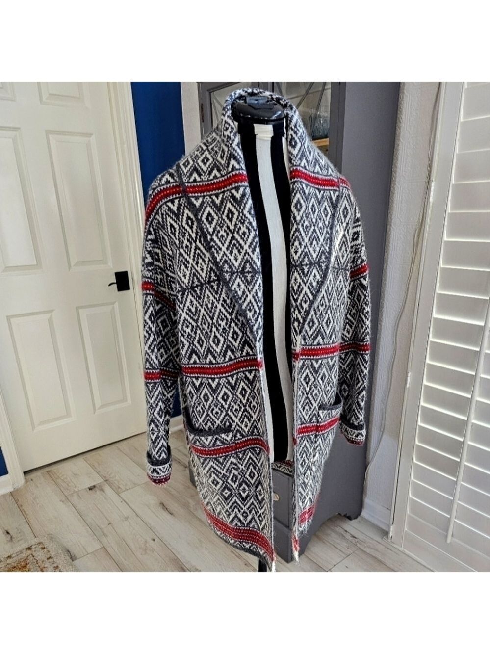 Aspen Patterned Cardigan Sweater